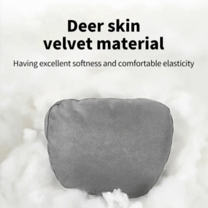 Car Seat Headrest Pillow Auto Memory Cotton Protector Cushion for Universal Car