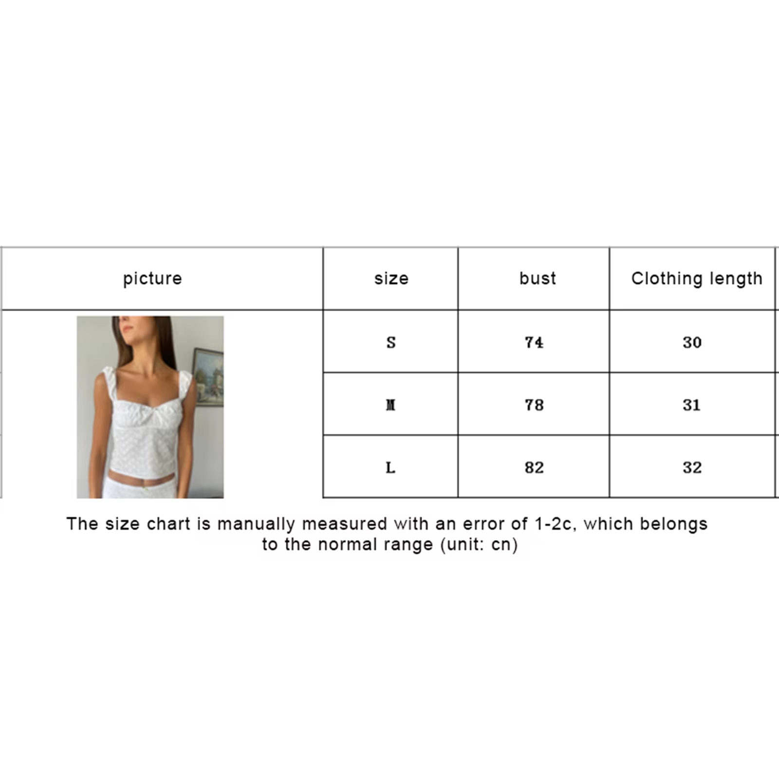 Sexy Retro Fairy Coquette Milkmaid Tops Tank Vest Sexy Retro Fairy Coquette Milkmaid Tops Tank Vest - Image 7