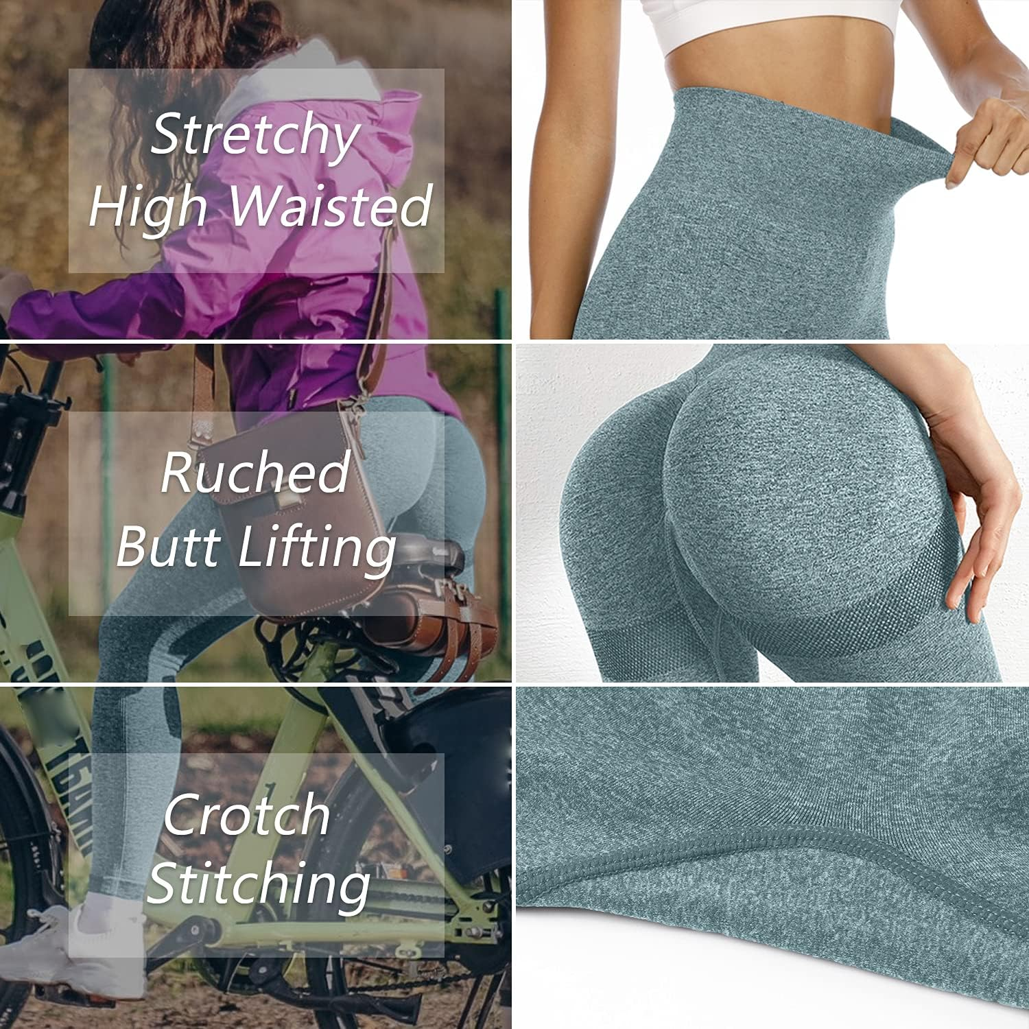 High Waisted Leggings for Women High Waisted Leggings for Women - Image 4