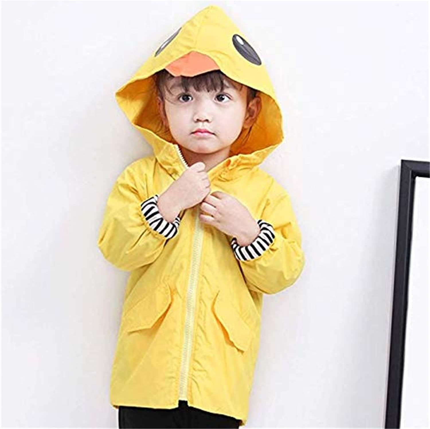 Toddler Baby Boy Girl Duck Rain Jacket Cute Cartoon Animal Raincoat Hoodie Kids Coat Fall Winter School Outfit Toddler Baby Boy Girl Duck Rain Jacket Cute Cartoon Animal Raincoat Hoodie Kids Coat Fall Winter School Outfit - Image 7