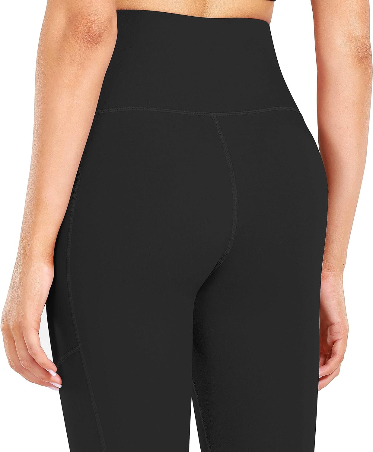 High Waist Yoga Pants, Pocket Yoga Pants Tummy Control Workout Running 4 Way Stretch Yoga Leggings High Waist Yoga Pants, Pocket Yoga Pants Tummy Control Workout Running 4 Way Stretch Yoga Leggings - Image 4