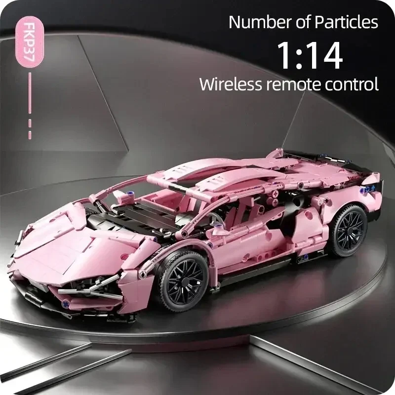 1280Pcs Technical Building Blocks Racing Car Model Remote Control Electric RC Car 1280Pcs Technical Building Blocks Racing Car Model Remote Control Electric RC Car - Image 15