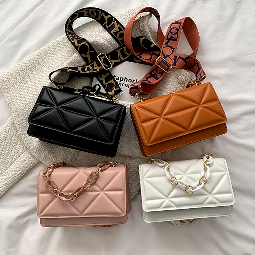 Fashion Women Shoulder Bag Handbags PU Leather Flap Bag Female Large Capacity Casual Crossobdy Clutch Fashion Women Shoulder Bag Handbags PU Leather Flap Bag Female Large Capacity Casual Crossobdy Clutch - Image 3