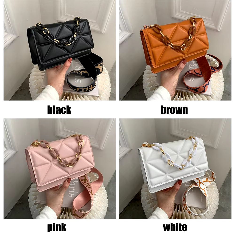 Fashion Women Shoulder Bag Handbags PU Leather Flap Bag Female Large Capacity Casual Crossobdy Clutch Fashion Women Shoulder Bag Handbags PU Leather Flap Bag Female Large Capacity Casual Crossobdy Clutch - Image 6