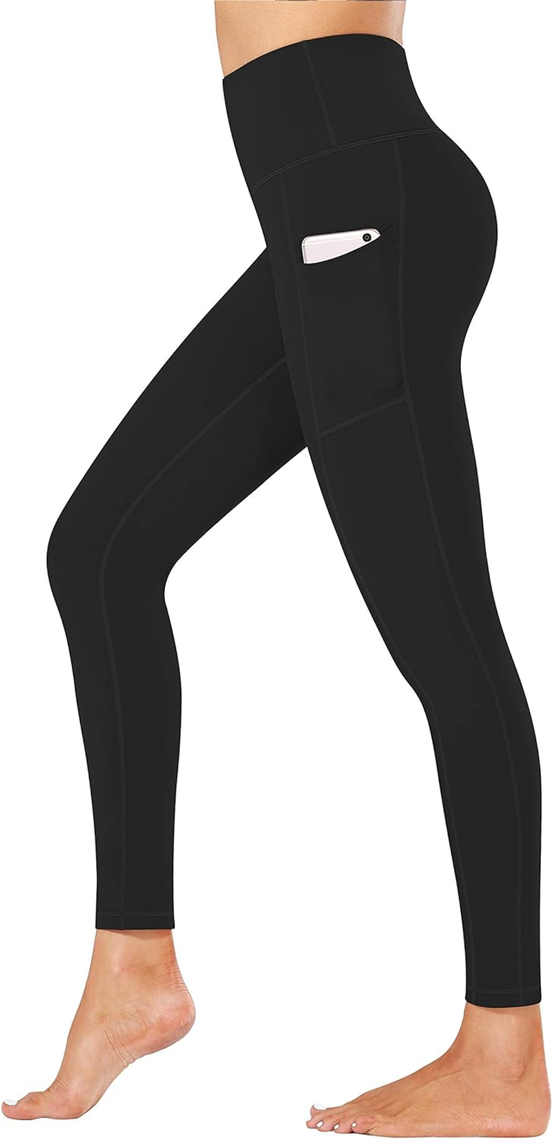 High Waist Yoga Pants, Pocket Yoga Pants Tummy Control Workout Running 4 Way Stretch Yoga Leggings High Waist Yoga Pants, Pocket Yoga Pants Tummy Control Workout Running 4 Way Stretch Yoga Leggings