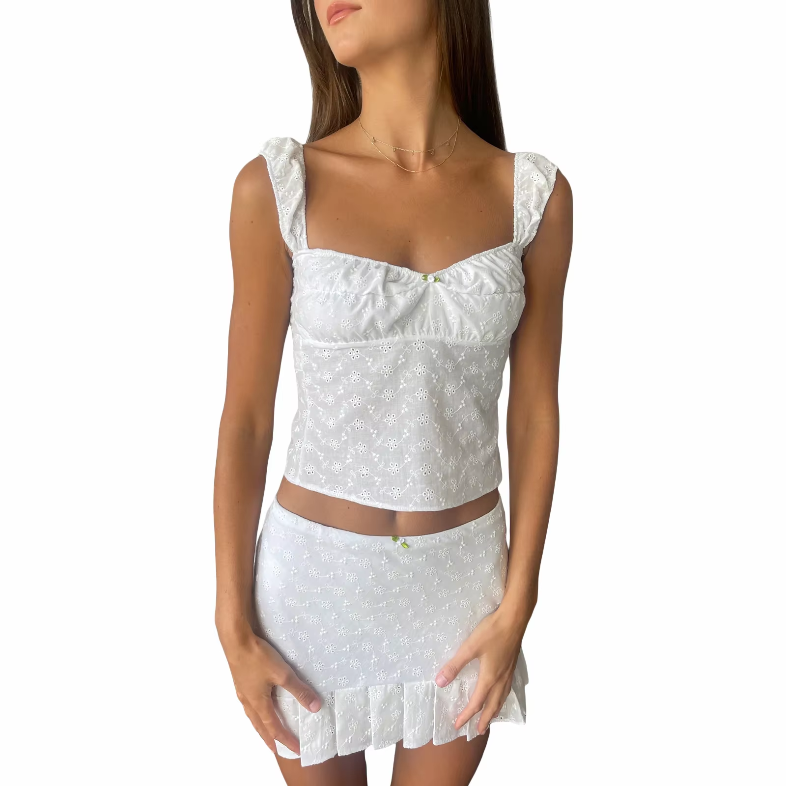 Sexy Retro Fairy Coquette Milkmaid Tops Tank Vest Sexy Retro Fairy Coquette Milkmaid Tops Tank Vest