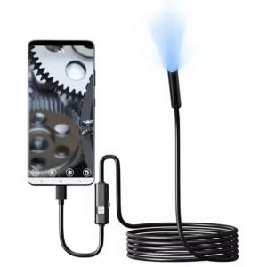 7.0MM TYPE-C Endoscope Camera IP67 Waterproof 6 Leds Adjustable USB Android Flexible Inspection Borescope Cameras for Phone PC